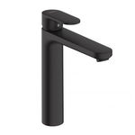 Baterie inalta lavoar Hansgrohe Vernis Blend Negru Mat, Hansgrohe