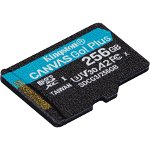 Card de memorie KINGSTON 256GB microSDXC Canvas Go Plus 170R A2 U3 V30 SDCG3/256GBSP