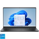 Laptop Dell Vostro 3520, 15.6", Full HD, Intel Core i5-1135G7, 8GB RAM, 512GB SSD, Intel Iris Xe, Windows 11 Pro, Carbon Black