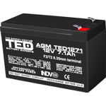 Ted Battery Expert Holland AGM TED003225 Acumulator VRLA 12V 7.1A F2