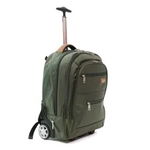 Rucsac Tip Troler Atena Verde 49x35x23 cm, Ella Icon