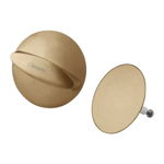 Capac sifon si maner rotire preaplin Hansgrohe Flexaplus bronz periat