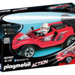 Masina de curse rosie cu telecomanda playmobil action, Playmobil