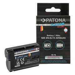 ​Acumulator Patona Protect EN-EL15C, 2600mAh pentru Nikon D7000 D7200 D7100 D810 D800 D800E D850 D750 D610 D600 D600E D500 Z5 Z6 Z7 Z6 II