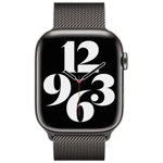 Curea otel inoxidabil Magnetic Strap compatibila cu Apple Watch 7/8 41mm Black, OEM