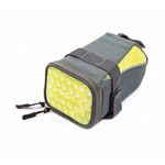 BORSETA SA PEGAS CU SEMNALZARE 30LED, CULOARE LED GALBEN ROSU, BATERIE LITIU REINCARCABILA 650MAH, 180X120X110MM, GRI GALBEN, PEGAS
