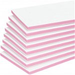 Set de 8 blocuri pentru sculptat Sourcing Map cauciuc termoplastic, roz/alb, 15 x 10 x 0,8 cm