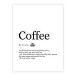 Poster 30x40 cm Coffee, knor