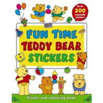 Fun Time Teddy Bear Stickers. Sticker and Colour-in Playbook with Over 200 Reusable Stickers, Paperback - Michael Johnstone
