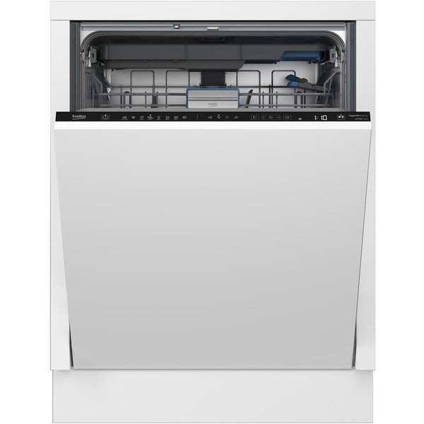 Masina de spalat vase incorporabila BEKO BDIN38551P, 15 seturi, 8 programe, 60 cm, Clasa B, panou comanda negru