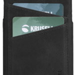 Husa Protectie Spate Krusell Sunne Cover 2 Card Leather Vintage Black pentru Apple iPhone XS Max