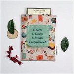 Husa pentru carte Lampadaria Design - Book Lovers Peach, Lampadaria Design