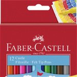 Carioci 12 culori/set, supelavabile, 2021 Faber Castell, Faber-Castell