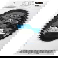 Electrolux Uscator de rufe Electrolux EW6D195GE, Pompa de caldura, 9 kg, Clasa C, Sistem uscare GentleCare + Sensicare, Motor Inverter, Usa reversibila, Alb, Electrolux