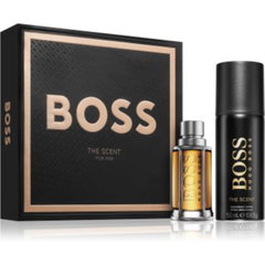 Set Hugo Boss: The Scent, Apa de toaleta, Pentru Barbati, 50 ml + The Scent, Spicy, Deodorant Spray, Pentru Barbati, 150 ml, Hugo Boss