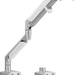 Suport de birou Logilink, pentru 1 TV/monitor plat, curbat, diagonala max 32 inch, rotatie, inclinare, pivotare, max 9 kg