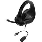 Casti gaming HyperX Cloud Stinger S 7.1 multiplatforma USB si jack 3.5mm Negru