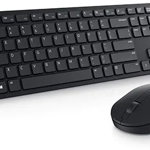 Kit tastatura + mouse DELL KM5221W Wireless Negru