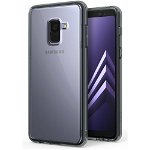 Husa Samsung Galaxy A8 2018 Ringke SMOKE BLACK, 0