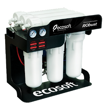 Sistem de filtrare al apei profesional cu osmoza inversa Ecosoft RObust 60 L/h robusteco60