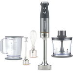 Mixer vertical KENWOOD Triblade System Pro HDM804SI, 1l, 1000W, viteza variabila, gri-argintiu