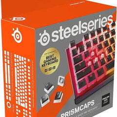 Kit taste pentru tastatura mecanica SteelSeries PrismCAPS, Layout UK (Negru), SteelSeries