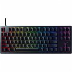 Tastatura gaming mecanica Razer Huntsman Tournament Edition iluminare Chroma RGB switch optic liniar Layout US Negru