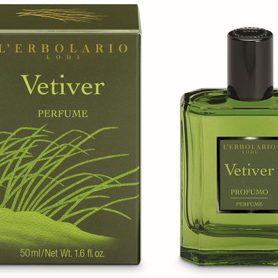 L'Erbolario Vetiver - Parfum barbati, 50 ml