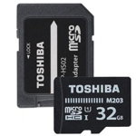 Card Toshiba microSDHC M203 32GB Clasa 10 UHS-I U1 cu adaptor SD