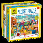 Secret Puzzle - Santierul, Ludattica, 3 ani+, 24 piese, Ludattica