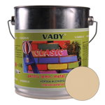 Vopsea alchidica Vady clasic, pentru lemn/metal/zidarie, interior/exterior,crem, 3 kg, Vady