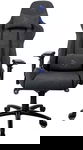 Scaun gaming Arozzi Verona Signature Soft Fabric Black Blue verona-sig-sfb-bl