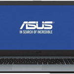 Laptop Asus VivoBook X540MA-GO358 (Procesor Intel® Celeron® N4000 (4M Cache, up to 2.60 GHz), Gemini Lake, 15.6" HD, 4GB, 500GB HDD @5400RPM, Intel® UHD Graphics 600, Endless OS, Argintiu)