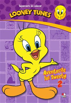 Looney Tunes. Aventurile lui Tweety (vol. 2). Supercarte de colorat, Litera
