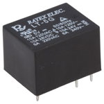 Releu: electromagnetic SPDT Ubobină: 5VDC 10A/120VAC 10A/24VDC, Recoy/RAYEX ELECTRONICS