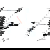 Banca exercitii Bermuda, greutati 25kg