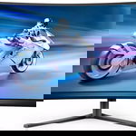 Monitor pentru jocuri Philips - Evnia 27M2C5500W, 27'', 240Hz, 1ms, VA, Curved