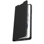 Husa tip carte pentru Samsung Galaxy S21 FE, Dux Ducis Skin Pro, Negru