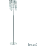 Lampa de podea cu pandantive din cristale de diverse forme 2x40W , Ideal Lux
