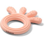 BabyOno Be Active Silicone Teether Octopus jucărie pentru dentiție Pink 1 buc, BabyOno