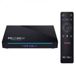 TV Box iSEN H96 MAX Pro Smart Media Player, 8K, 8GB RAM, 64GB ROM, RK3566 QuadCore, Android 11, Telecomanda cu giroscop si comanda vocala, iSEN
