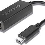 Adaptor Lenovo USB C la RJ-45