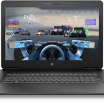 Notebook / Laptop HP Gaming 17.3'' Pavilion 17-ab408nq, FHD IPS, Procesor Intel® Core™ i5-8300H (8M Cache, up to 4.00 GHz), 8GB DDR4, 1TB, GeForce GTX 1050 Ti 4GB, FreeDos, Shadow Black