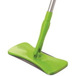 Mop Plat Ergonomic SCOTCH-BRITE Microfibra cu Coada Metalica Culoare Verde