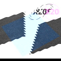 Gossi placi de pardoseala, 20 buc., albastru inchis, 50 x 50 cm, 5 m2, Gossi