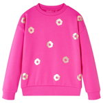 Bluzon pentru copii, roz închis, 140, vidaXL
