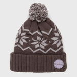 Dakine Căciulă din amestec de lână culoarea maro, din tricot gros, Dakine