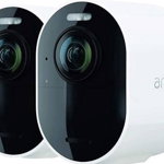 Arlo Camera supraveghere video Arlo Ultra 2 Spotlight VMS5240-200EUS IP 4K set de 2, 3840 x 2160 Alb, Arlo