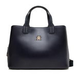 Tommy Hilfiger Geantă Iconic Tommy Satchel AW0AW13390 Bleumarin