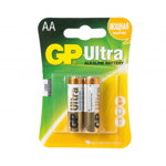Baterii GP Batteries Ultra Alcaline AA, R6, 2 buc